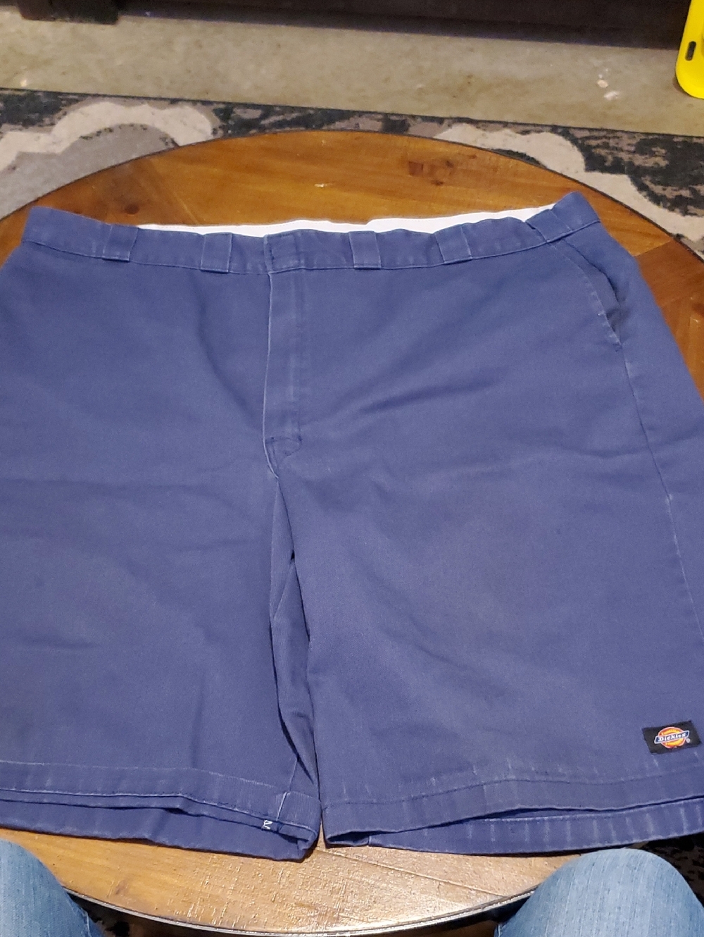 Dickies Men's Navy Flat Front Work Shorts